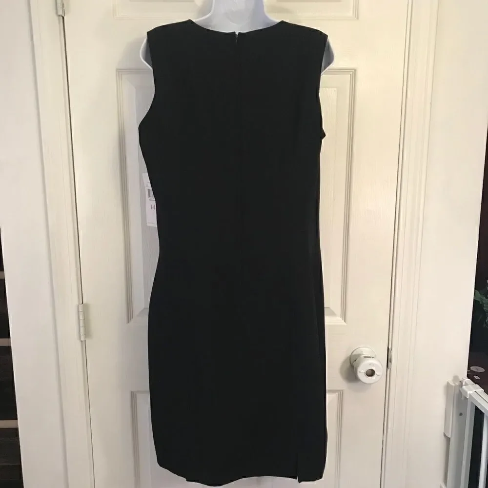 NWT Black Villager Size 14 Beautiful Shift Dress!